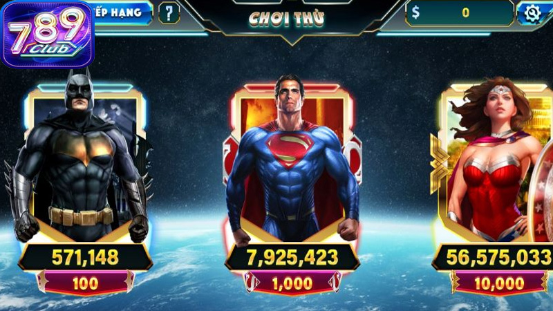 Justice League 789Club vẫn giữ được lối chơi đơn giản