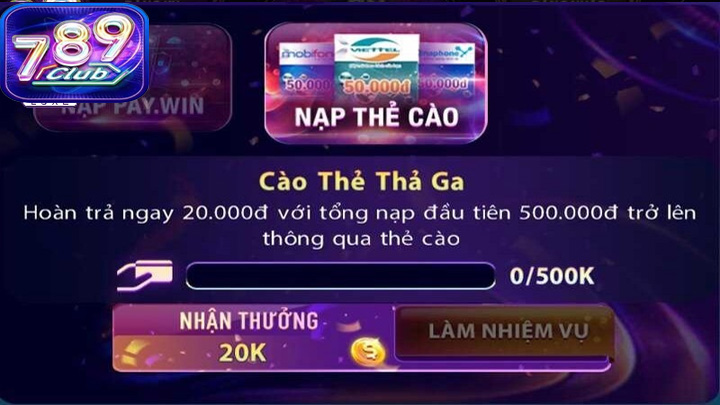 Những khách hàng VIP thường nhận được tỷ lệ thưởng nạp tiền cao hơn