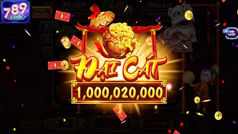 Lân hái lộc được phát triển dựa trên hệ thống quay số ngẫu nhiên