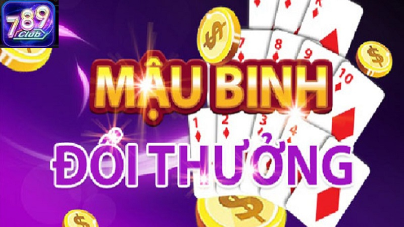 Mậu binh 789Club là trò chơi sử dụng bộ bài tây 52 lá